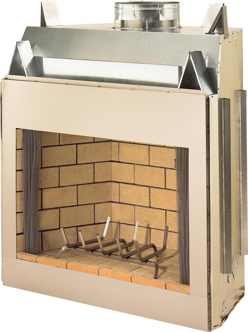 42" VJM42 Vantage Hearth Premium Oracle Outdoor Stainless Steel Luxury Series Masonry Wood Burning Fireplace